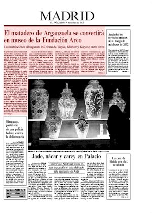 EL MATADERO DE ARGANZUELA SE CONVERTIR EN MUSEO DE LA FUNDACIN ARCO  (artculo en formato PDF)